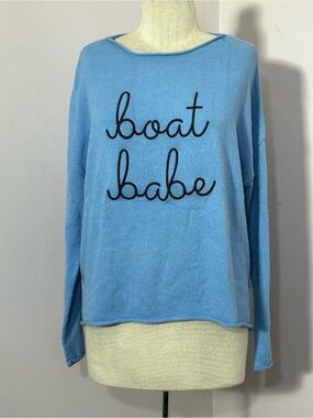 NWT Mia & Tess Boat Babe Summer Sweater S
